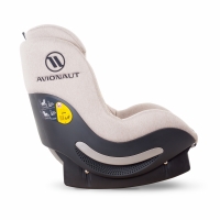 Автокрісло Avionaut AeroFIX IsoFix Beige Melange для дітей зростом 67-105 см (0-18кг)